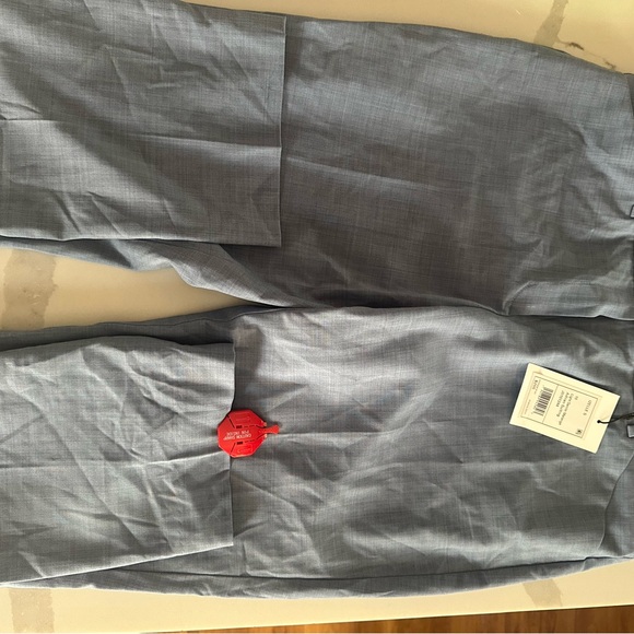 Theory Light Blue Straight Leg Pants - Picture 6 of 8